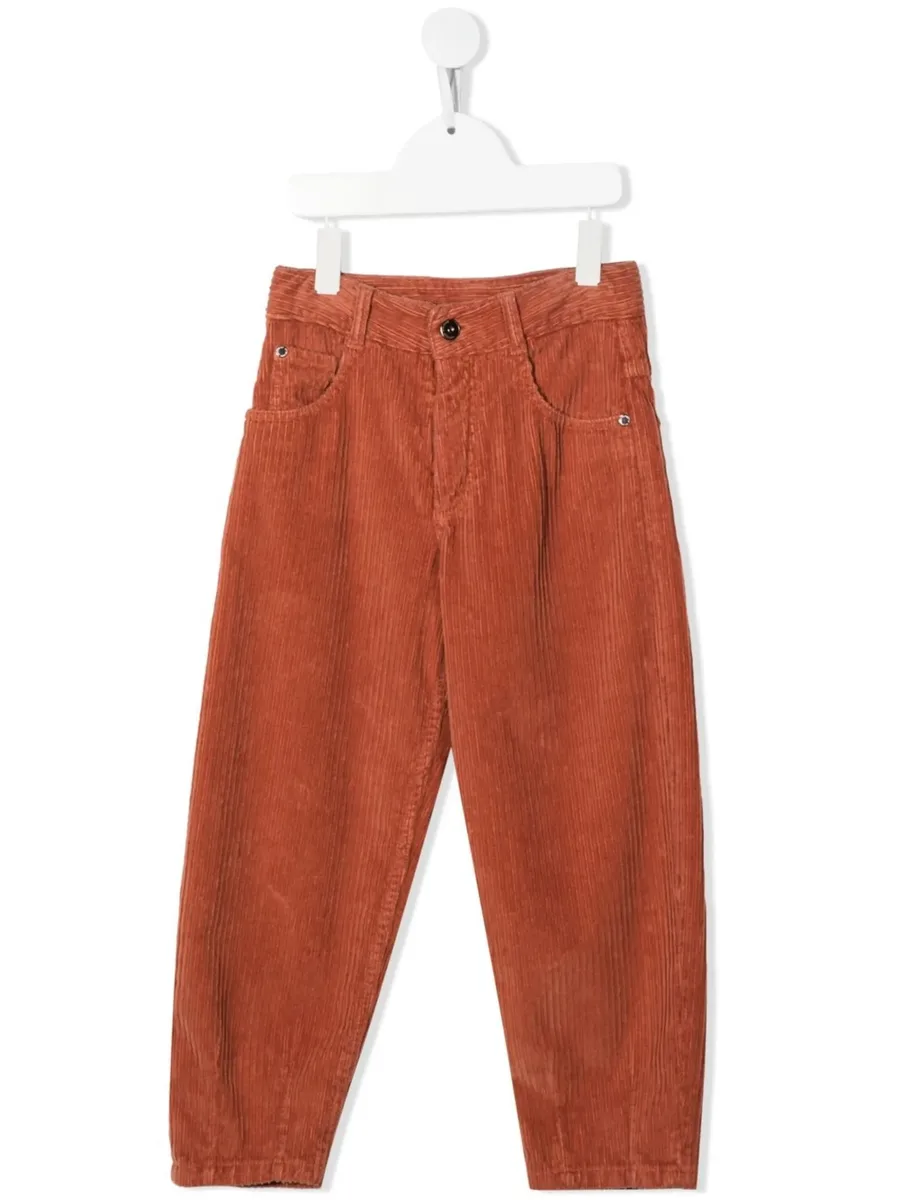 corduroy tapered leg jeans 2