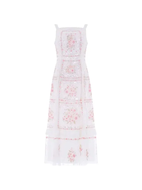 платье миди Blossom Bib с пайетками