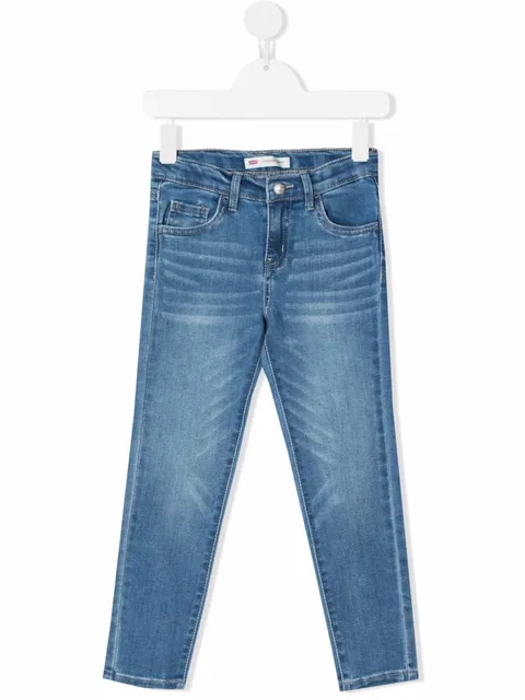 mid-rise skinny jeans