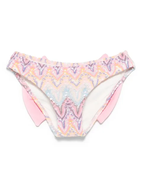 crochet-knit bikini bottoms