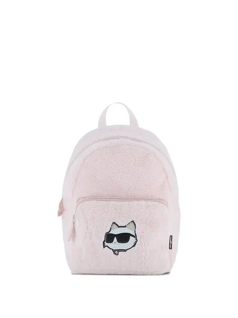 Choupette faux-fur backpack