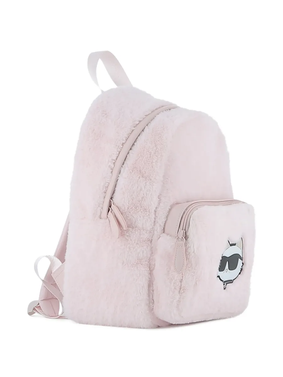 Choupette faux-fur backpack 4