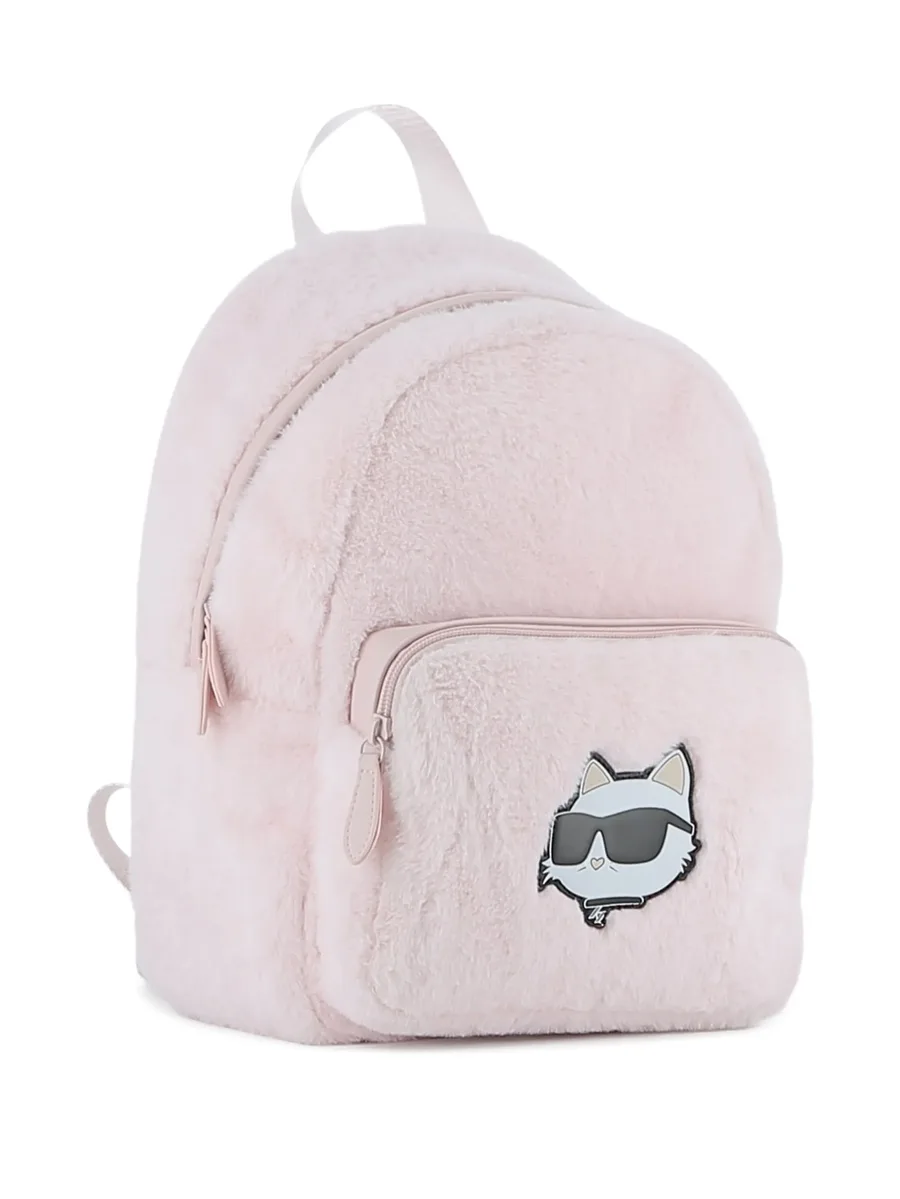 Choupette faux-fur backpack 5