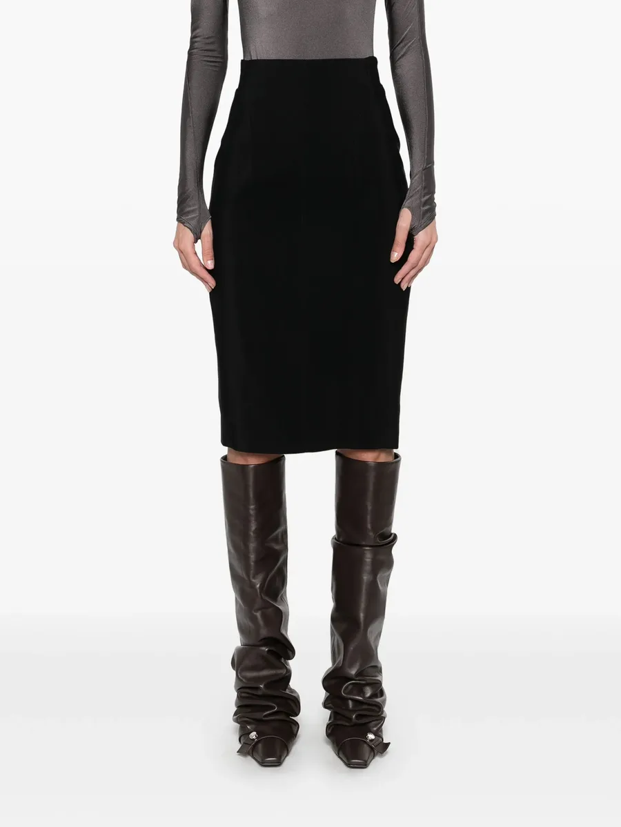 cut-out midi skirt 5