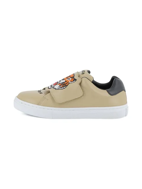 Tiger Head-embroidered sneakers
