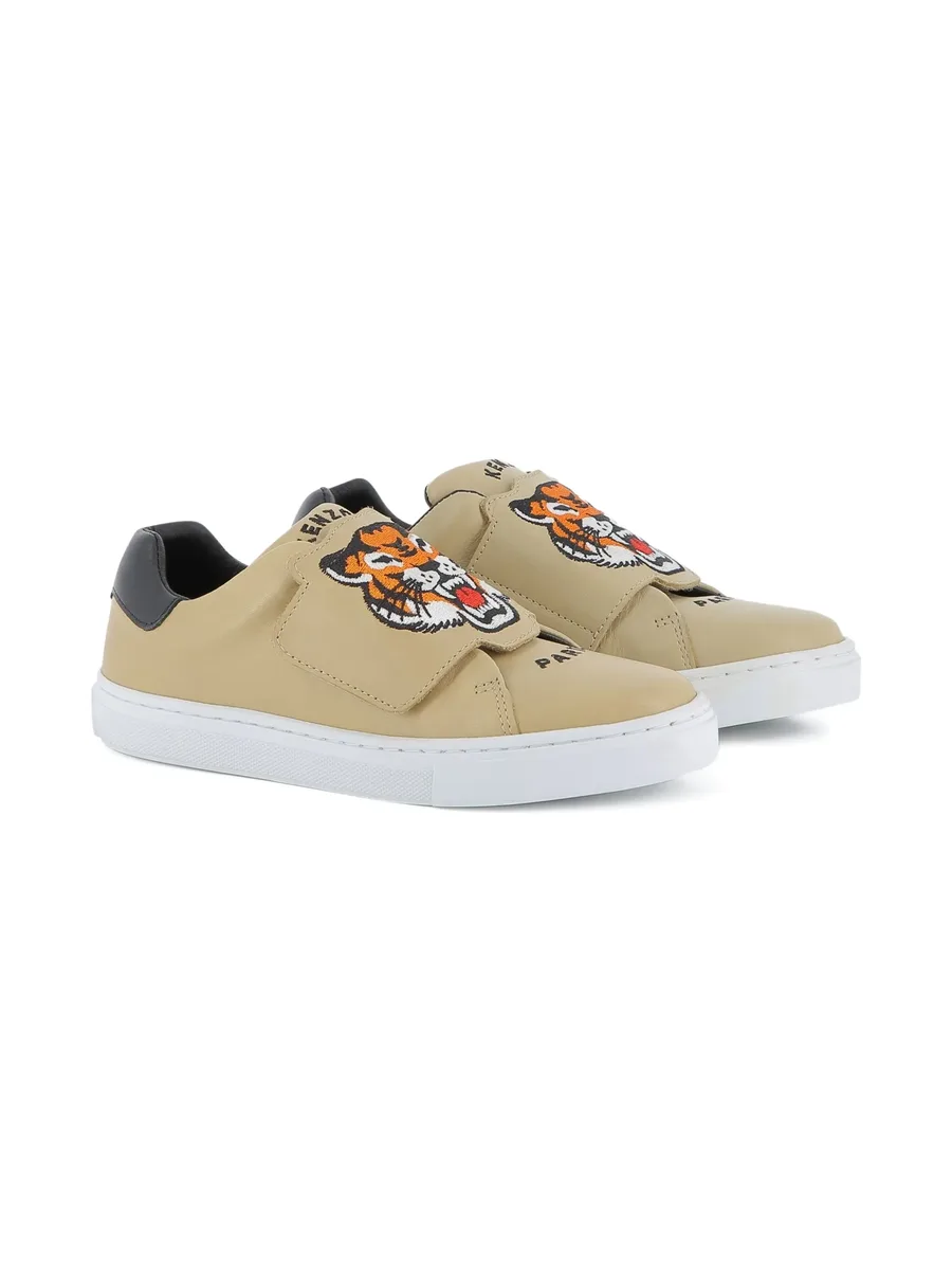 Tiger Head-embroidered sneakers 11