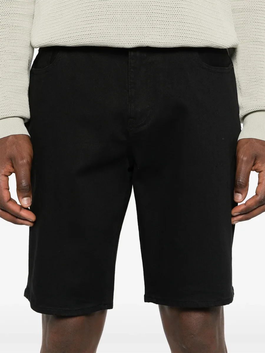 mid-rise denim shorts 10