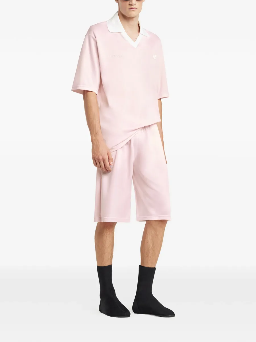 elasticated-waistband logo-detail shorts 5
