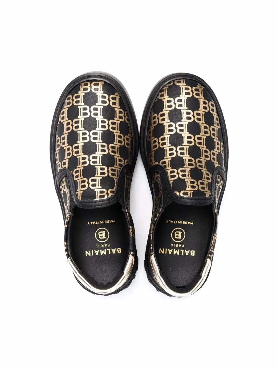 monogram-print slip-on sneakers 6
