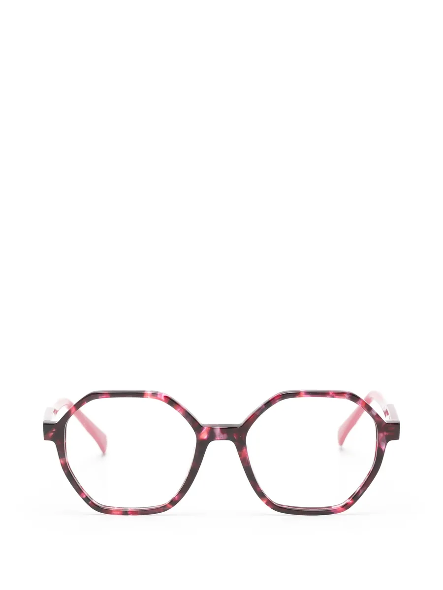 очки в геометричной оправе черепаховой расцветки 2