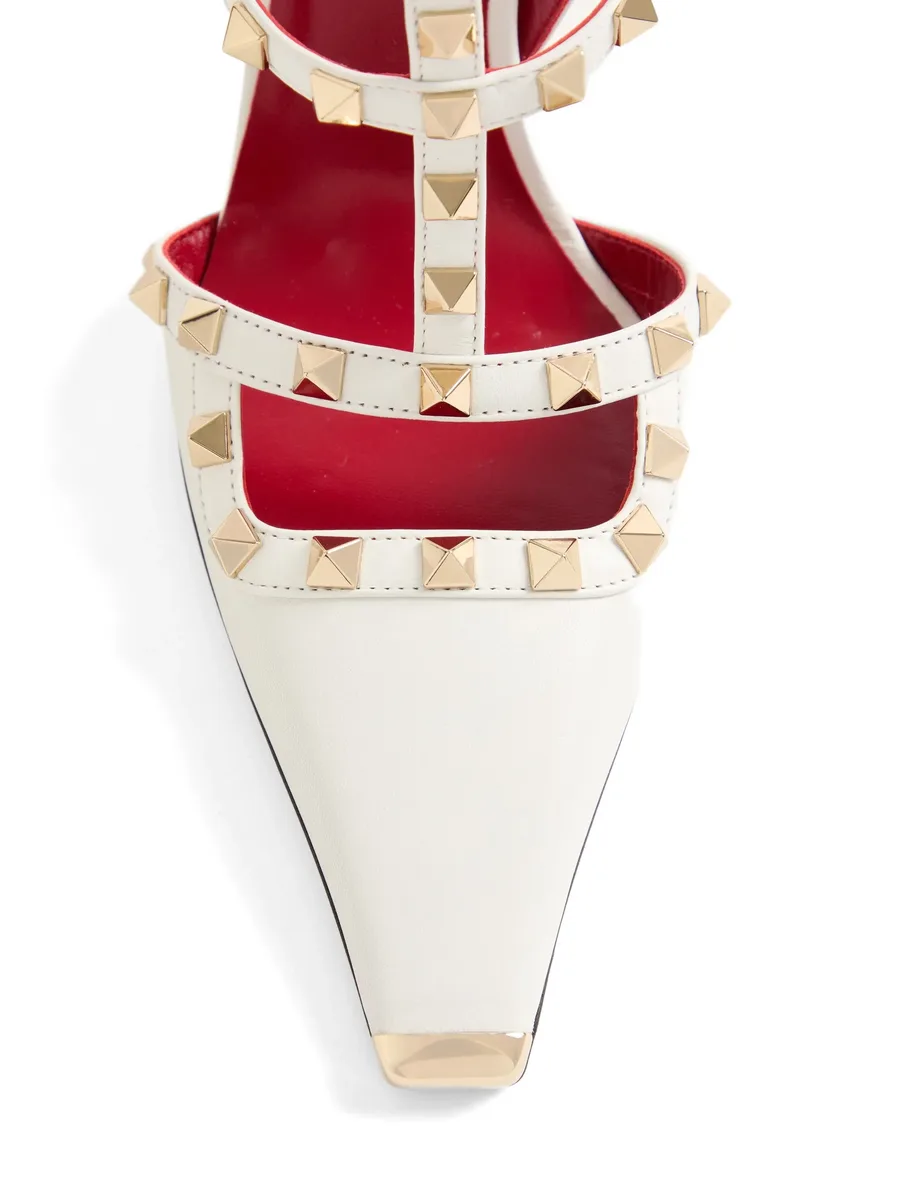 Rockstud kidskin pumps 100mm 9