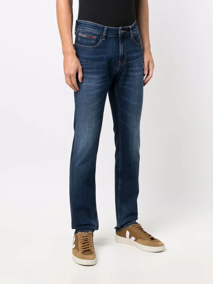 Scanton mid-rise slim-fit jeans 6