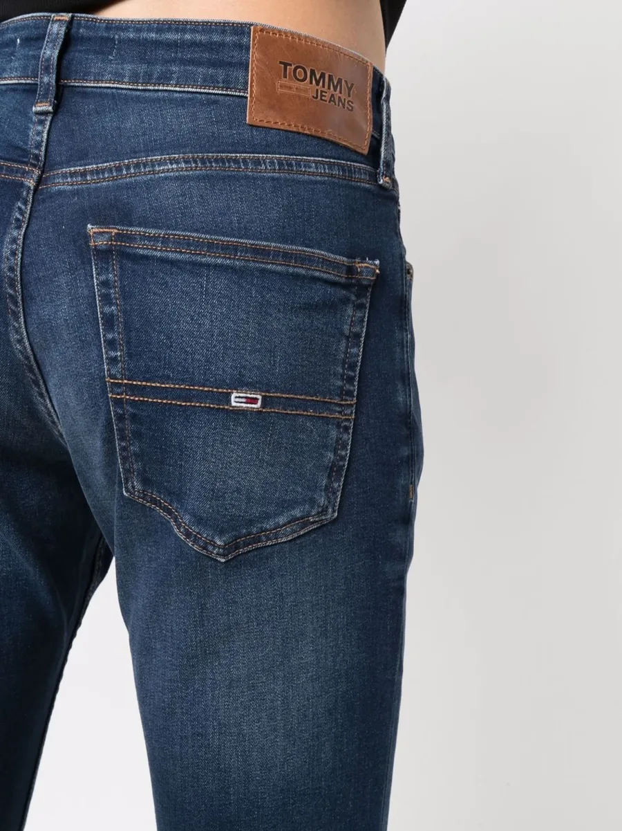 Scanton mid-rise slim-fit jeans 10