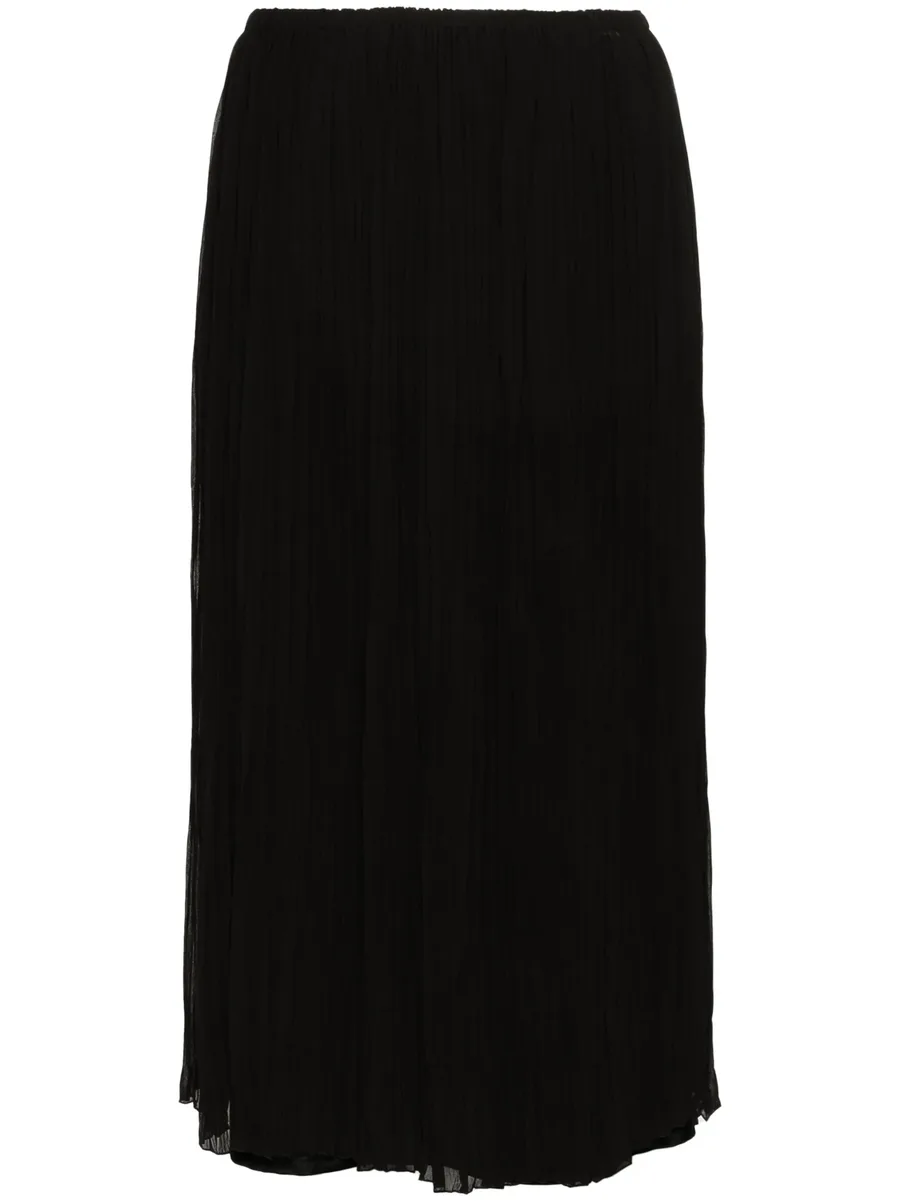 plissé midi skirt 2