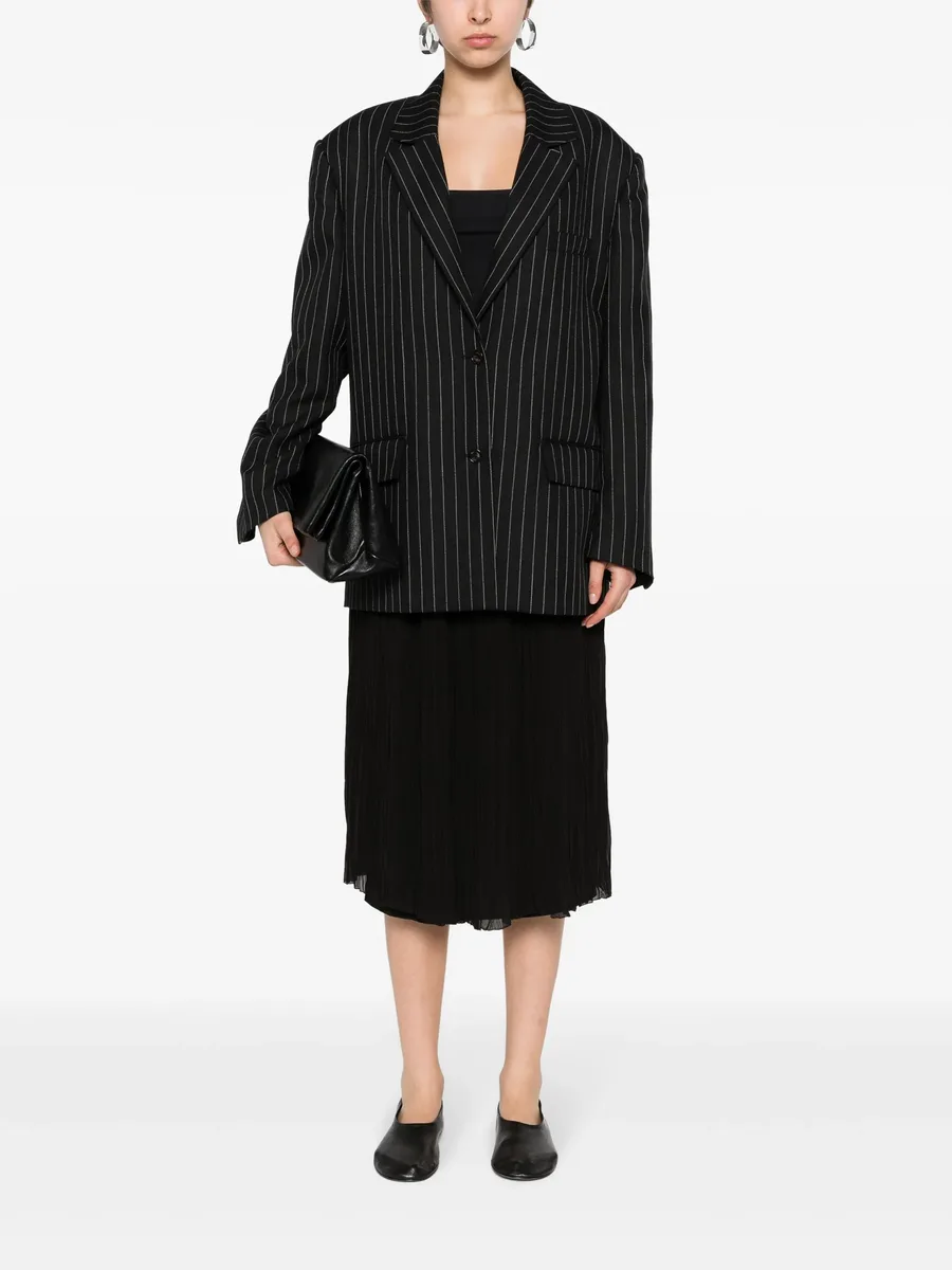 plissé midi skirt 3
