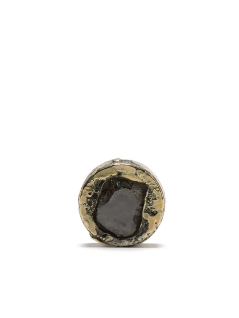 серьга-гвоздик DA18K+DIA