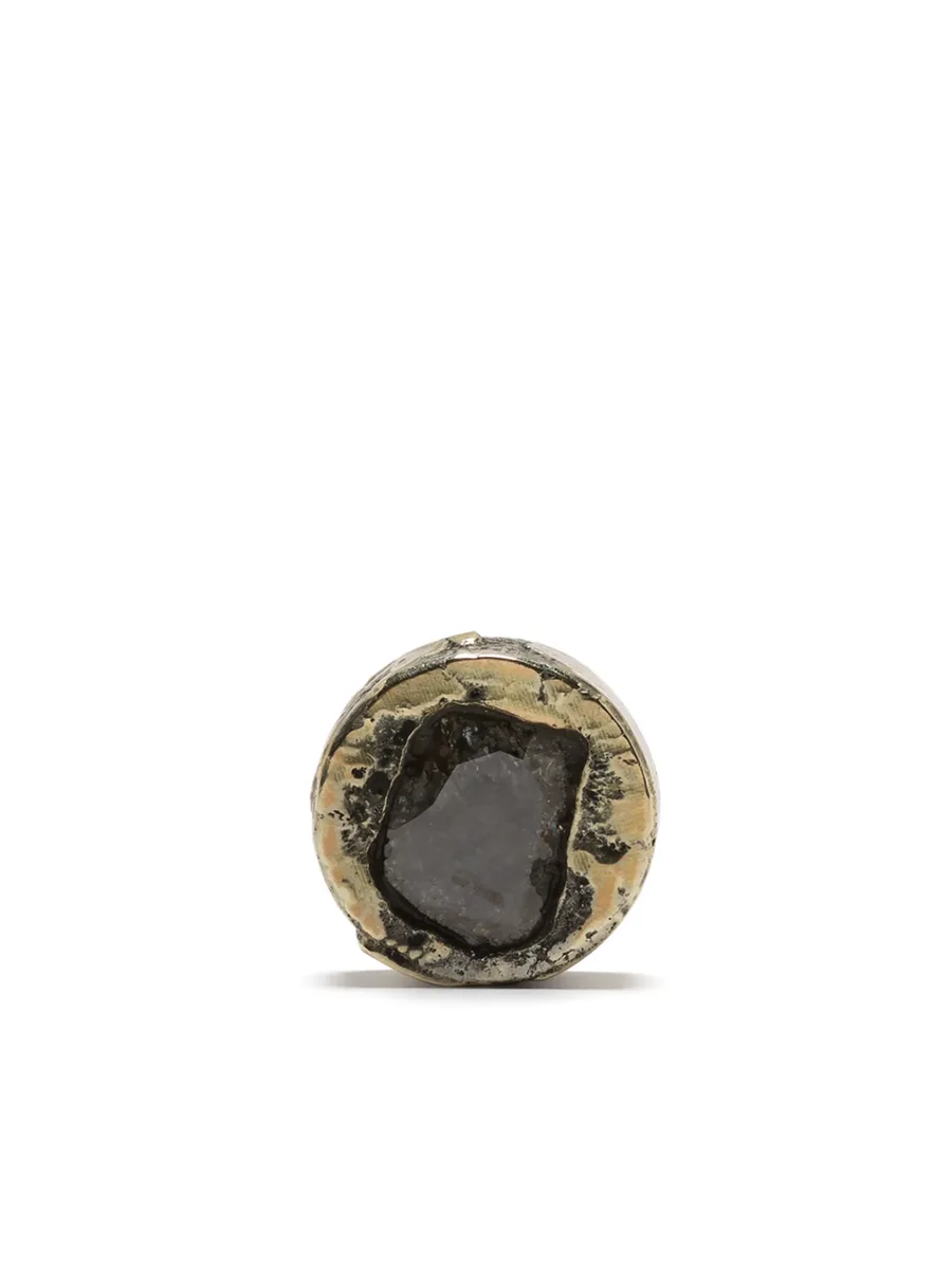 серьга-гвоздик DA18K+DIA 2
