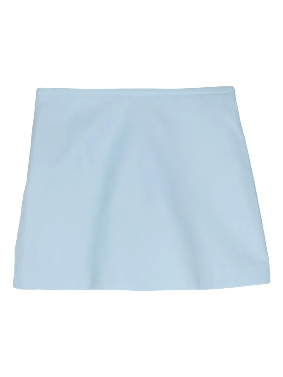 slit detail knitted miniskirt 4