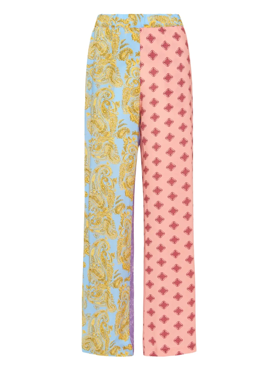 брюки Paisley в технике пэчворк 2