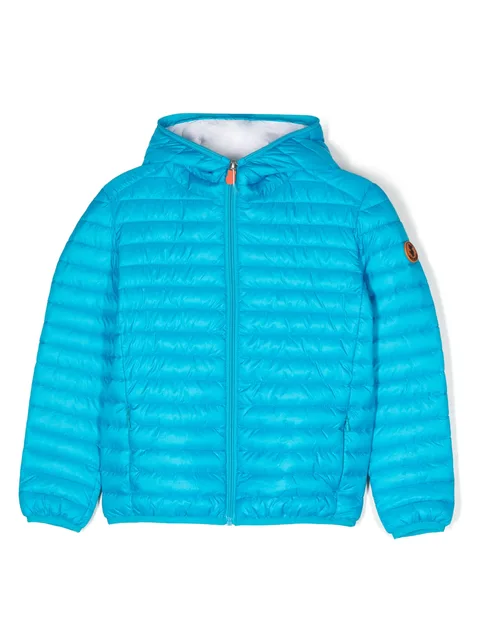 hooded padded jacket