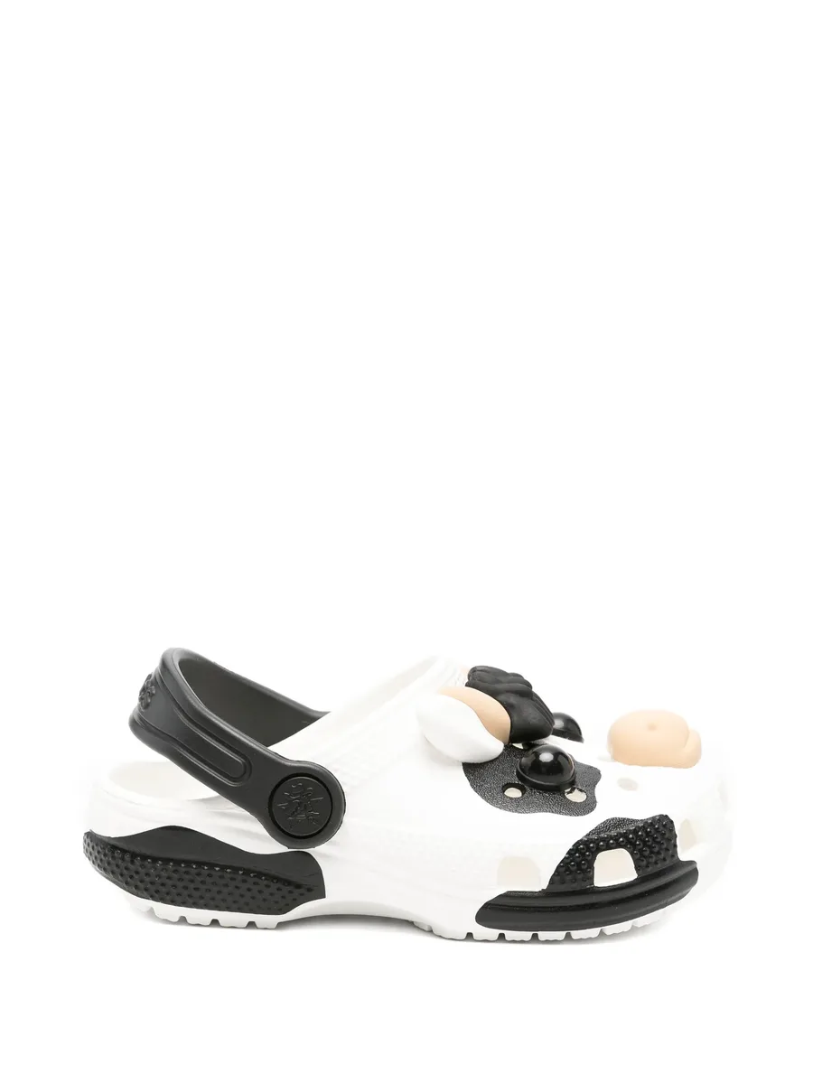 appliqué closed toe sandals 2