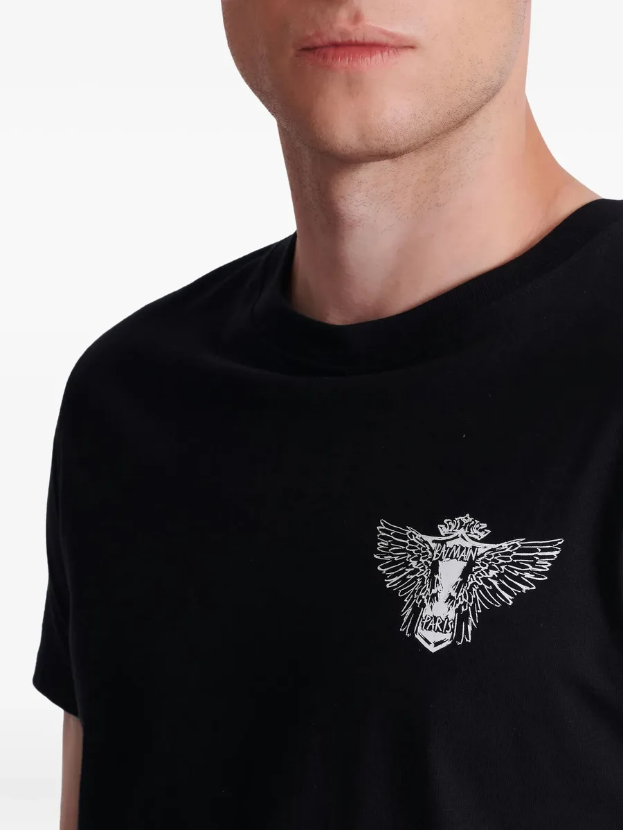 футболка с принтом Balmain Wings 9