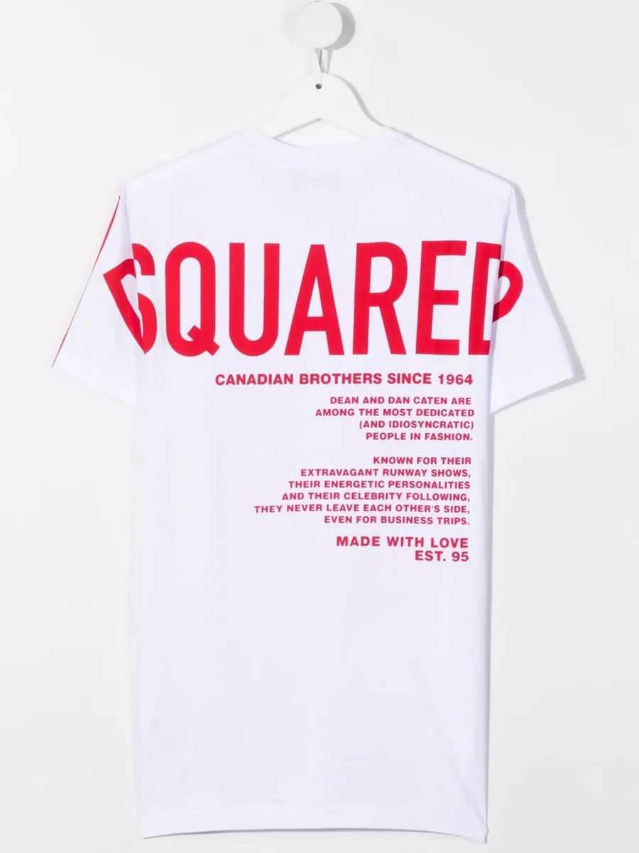 TEEN logo-print cotton T-shirt 4