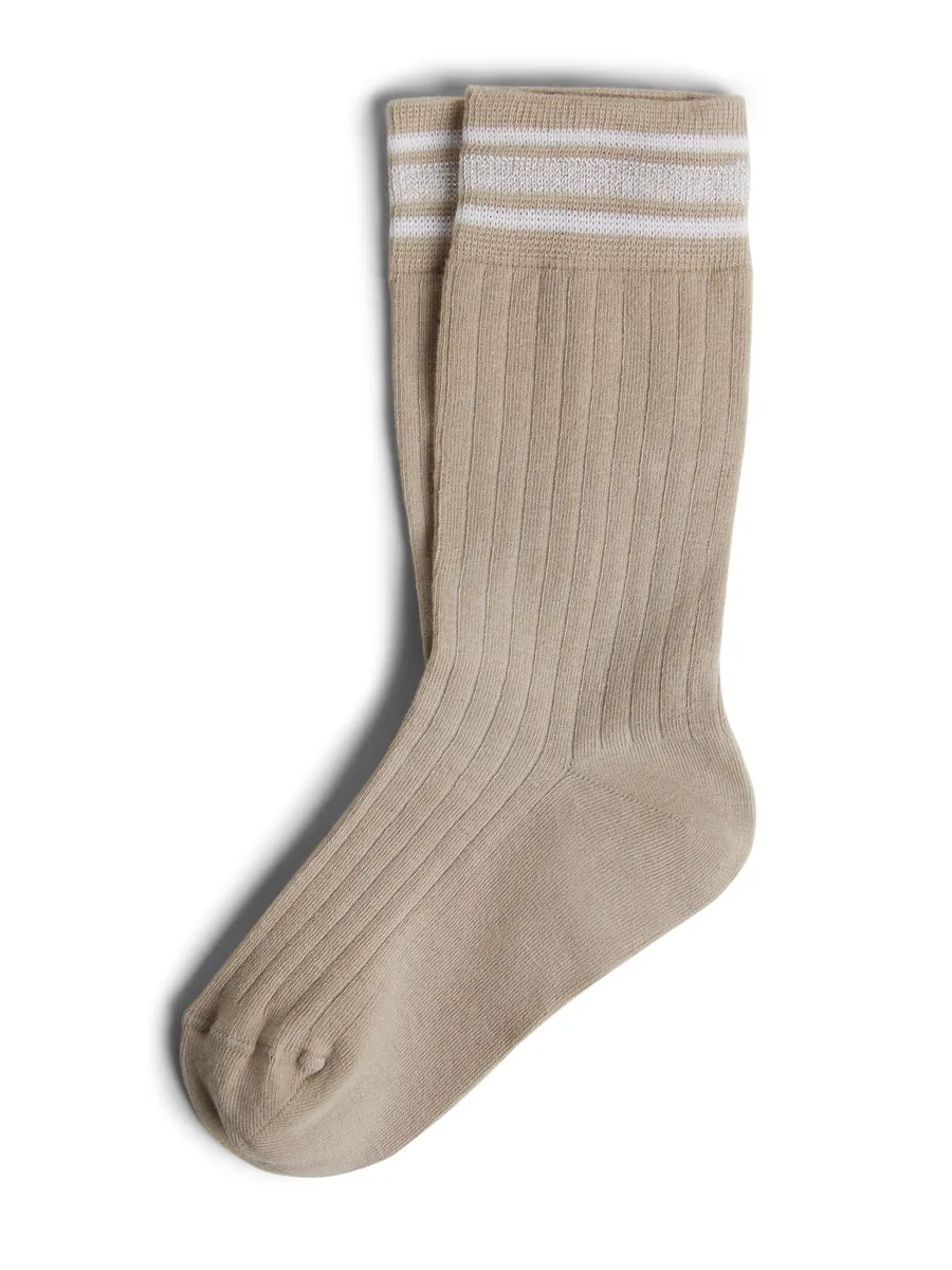 stripe-detail cotton socks 2