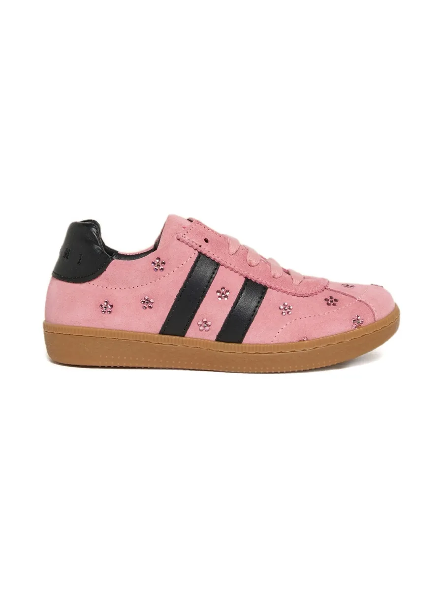flower-embellished sneakers 2