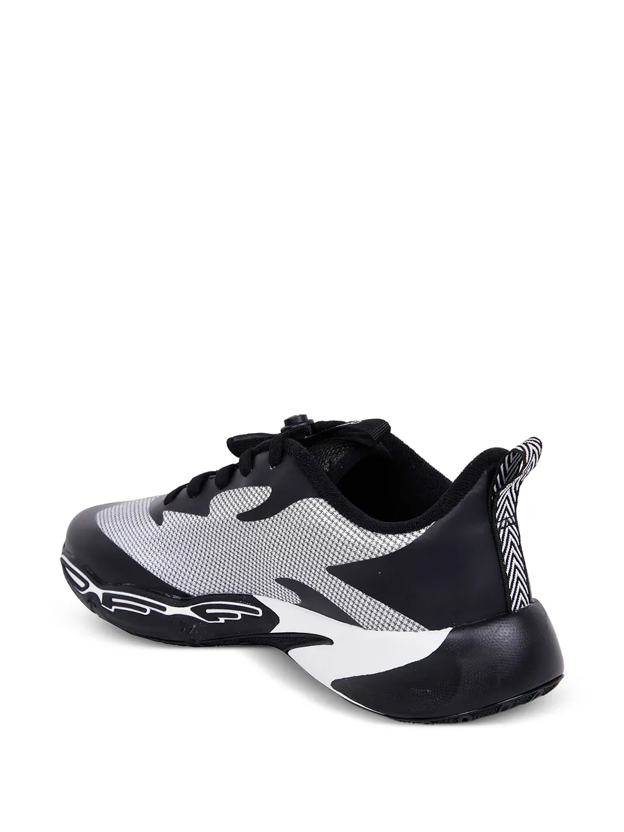 Arrows-patch panelled sneakers 6