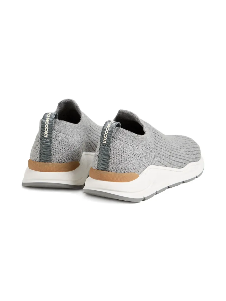 front-detail slip-on sneakers 5
