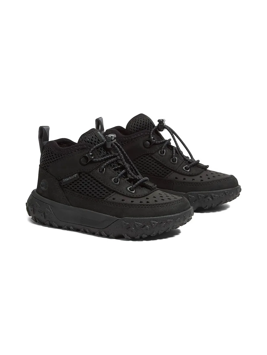 panelled lace-up sneakers 2