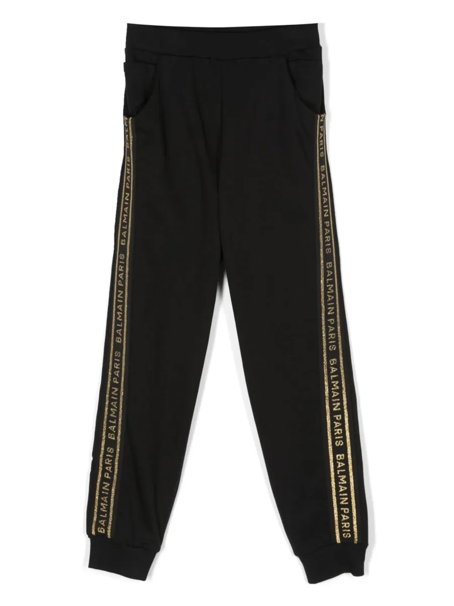 TEEN embroidered-logo track pants 2