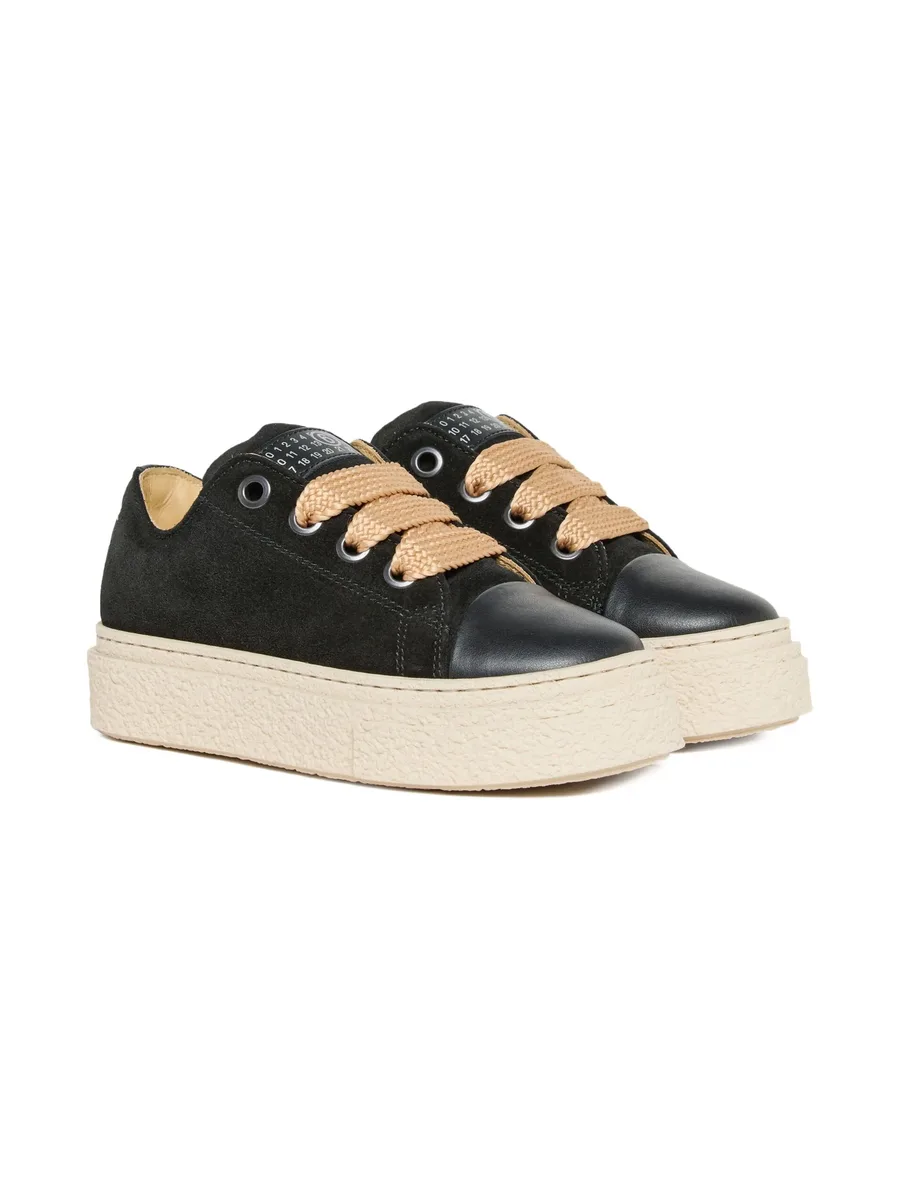 suede-leather sneakers 3