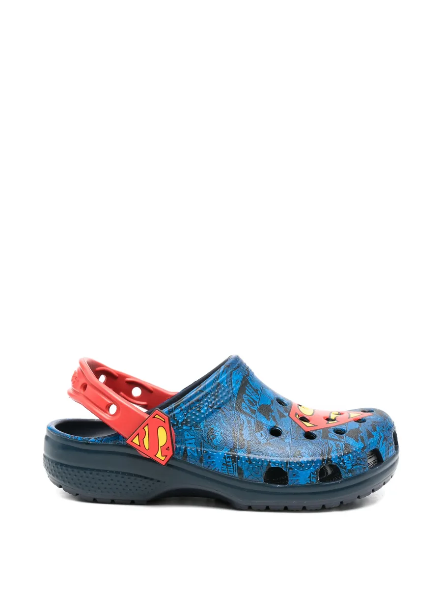 printed closed toe sandals 2