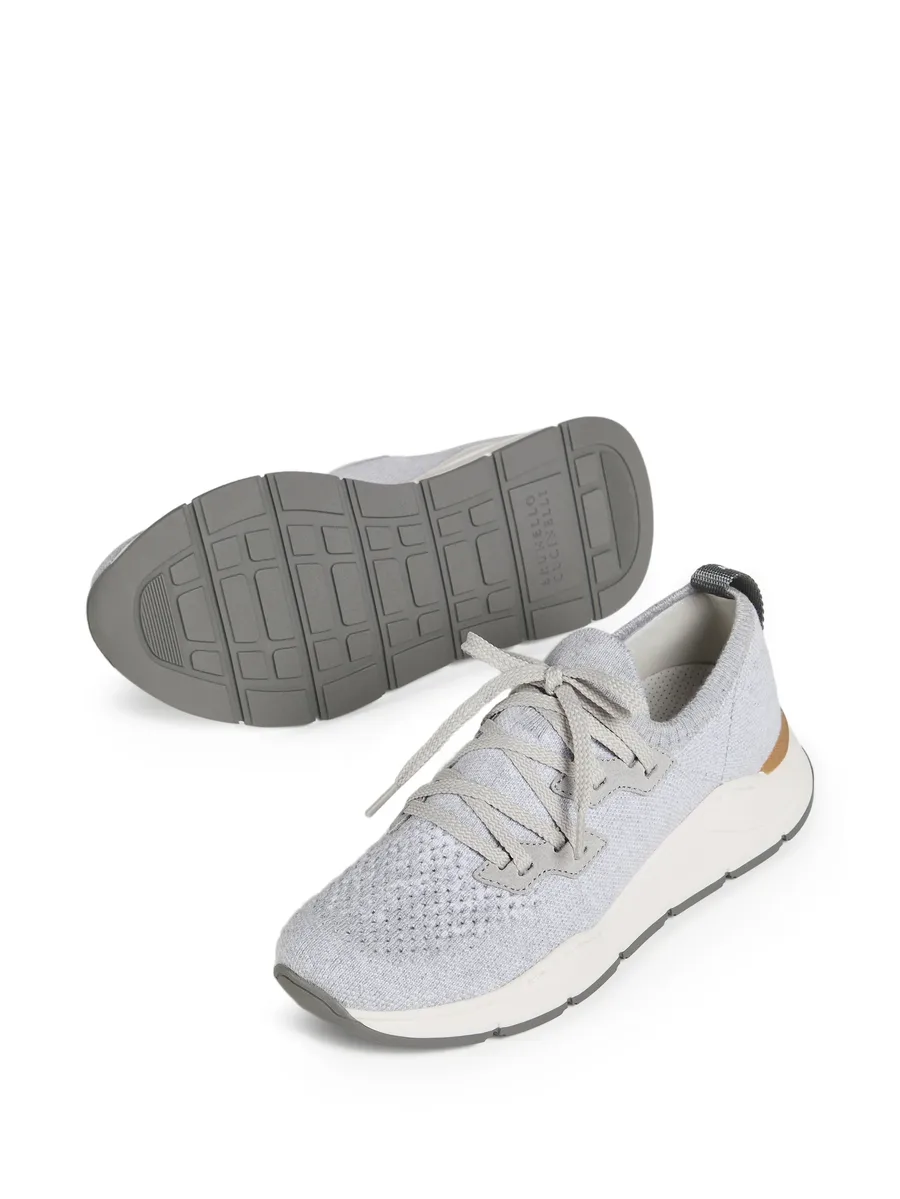 cotton chiné knit runners sneakers 8