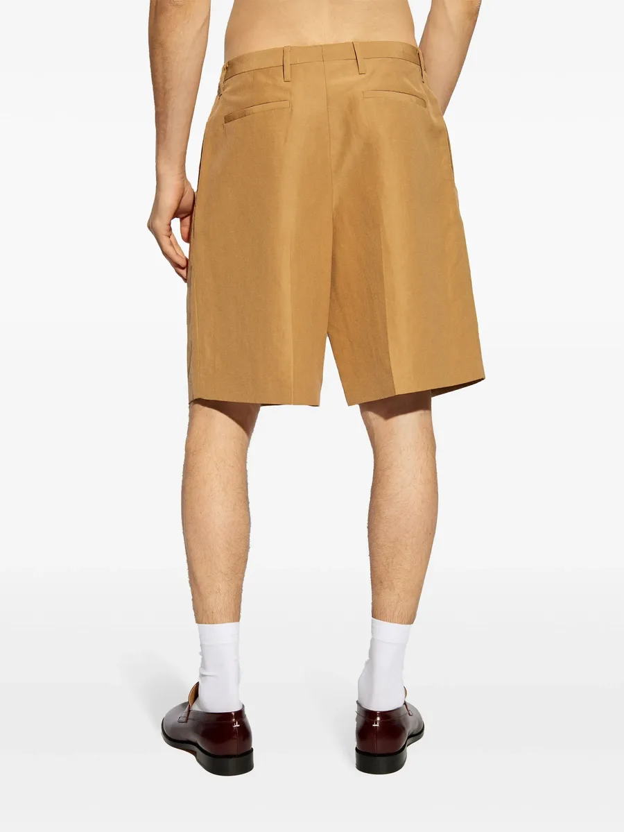 knee-length tailored shorts 8