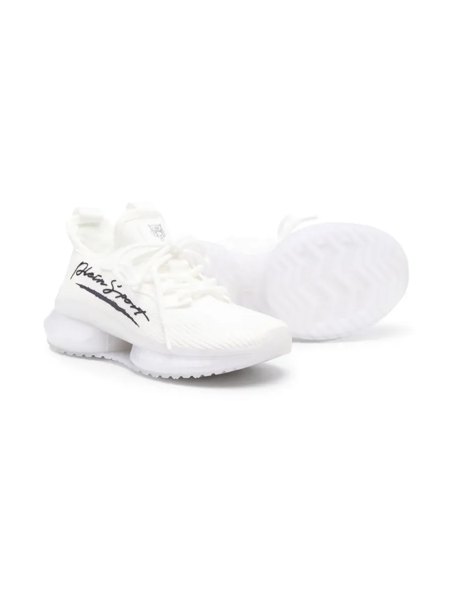 logo-print lace-up sneakers 4