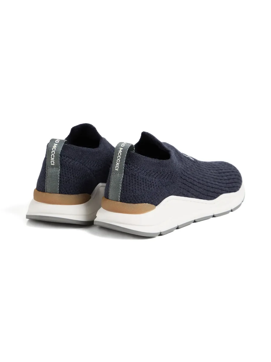 logo-detail slip-on sneakers 5