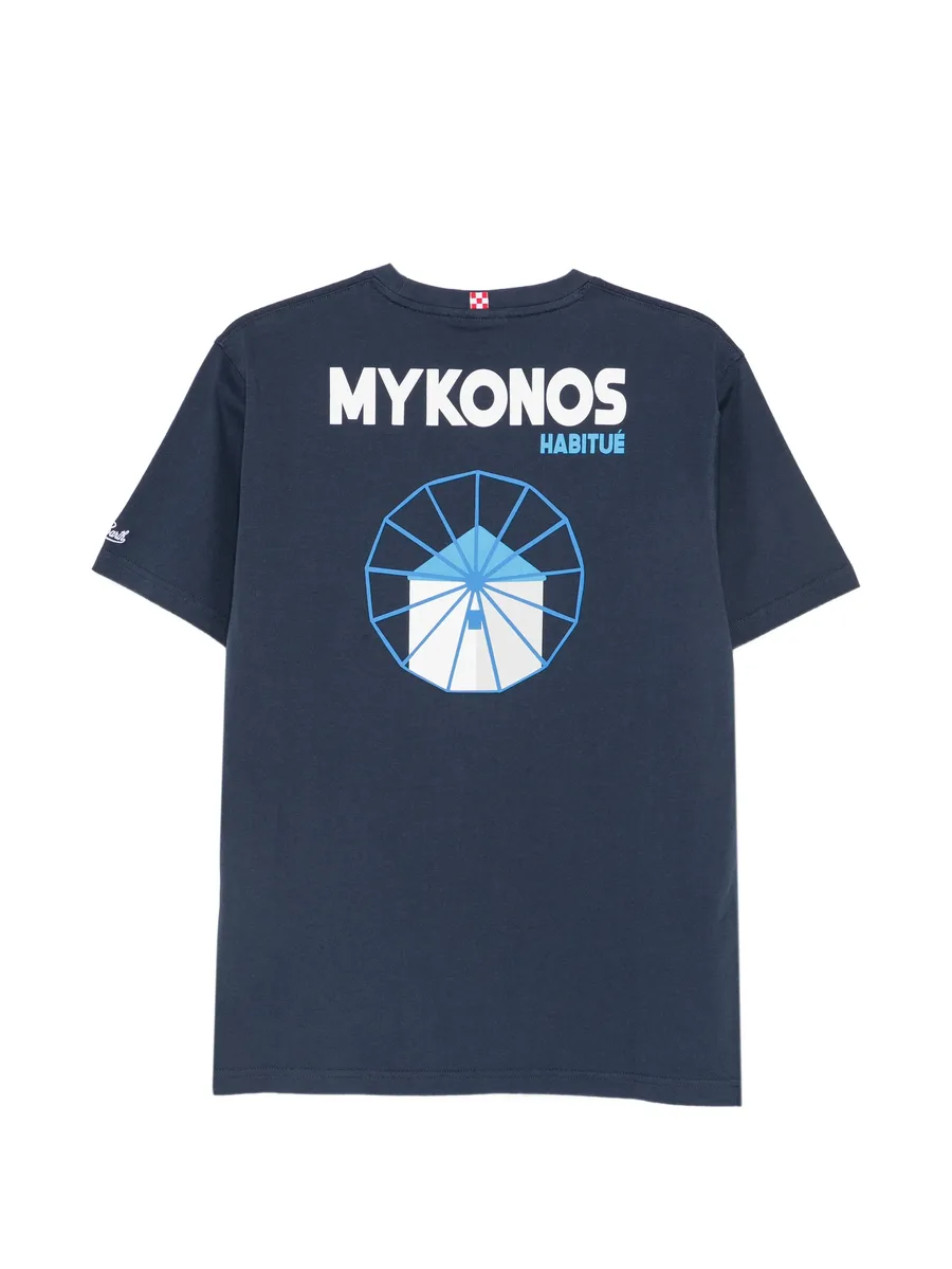 футболка Portland с принтом Mykonos 4