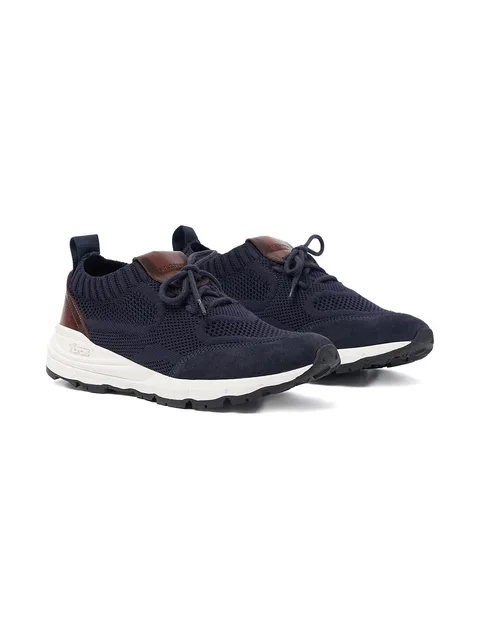 knit mesh athletic sneakers