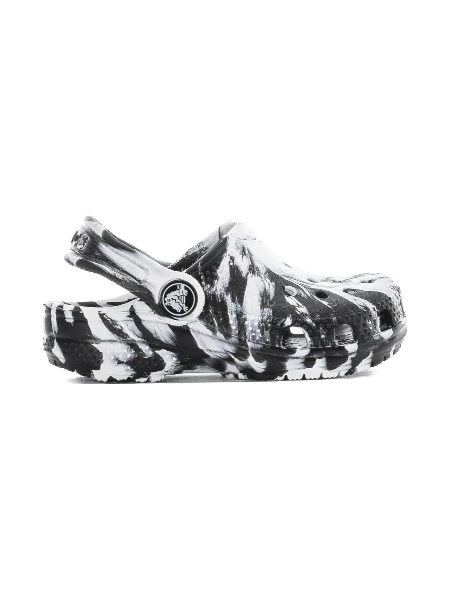 Classic Marbled Clog TD "Black" clogs 4