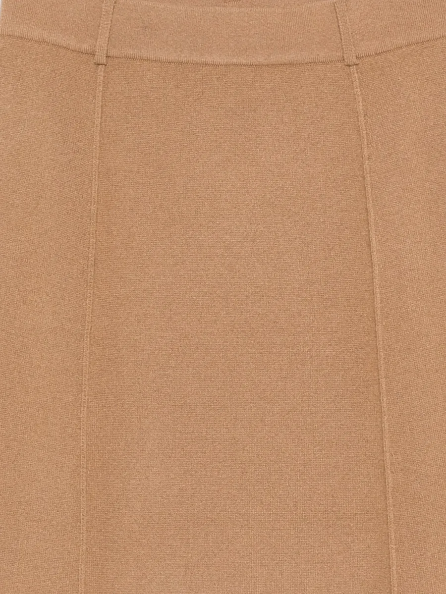 Ruthie seam-detail midi skirt 6