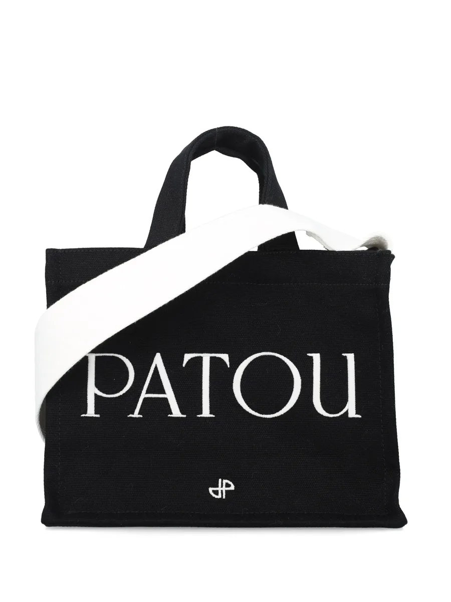 small Patou canvas tote bag 2