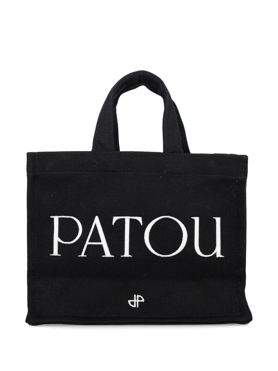 small Patou canvas tote bag 4