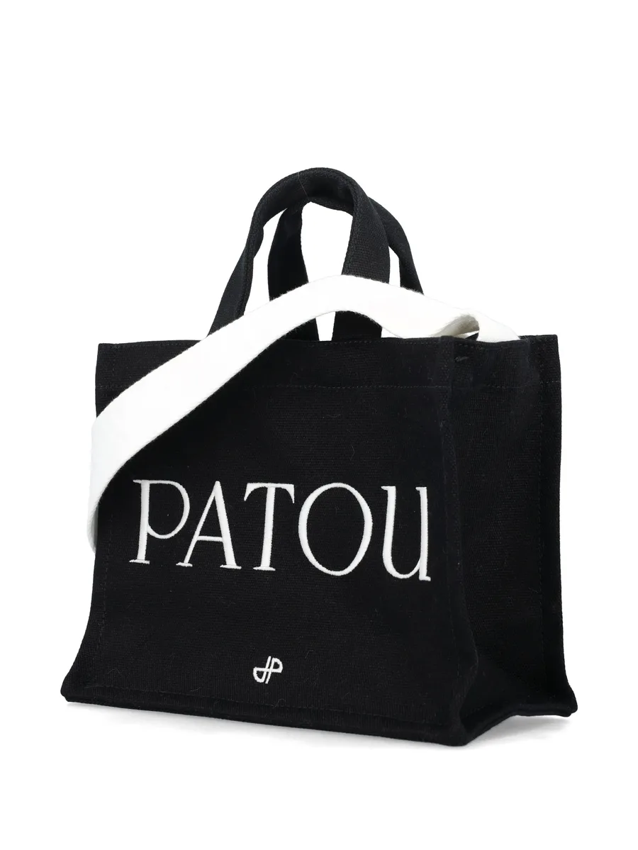 small Patou canvas tote bag 7