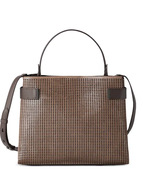 Essence top-handle tote bag