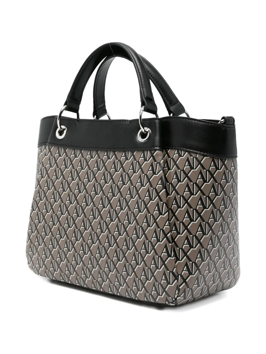 monogram-pattern tote bag 4