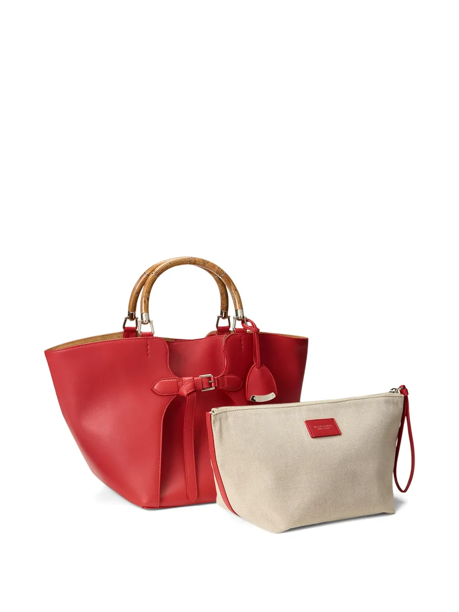 Ralph calfskin tote bag 6