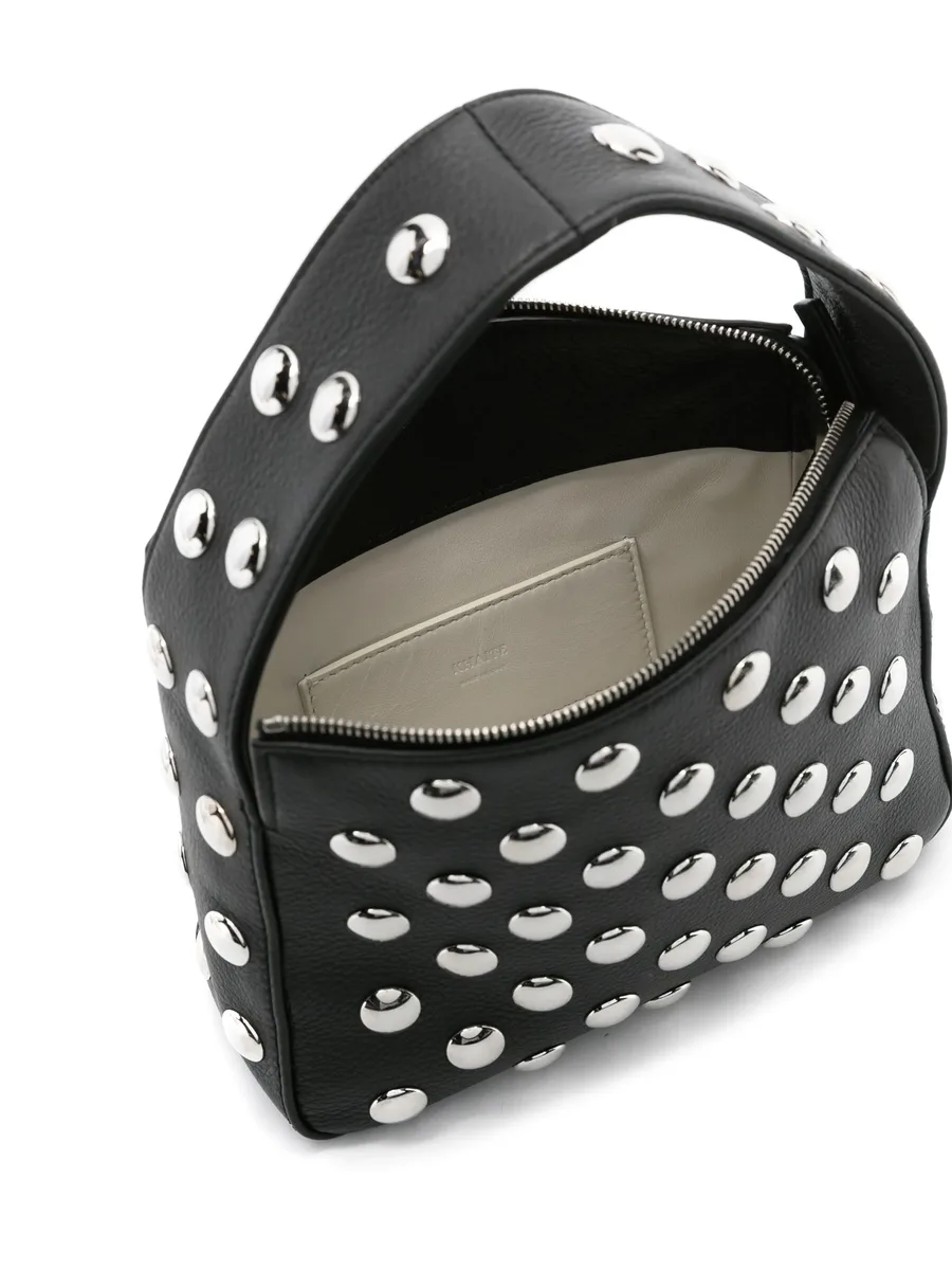 small Elena leather tote bag 10